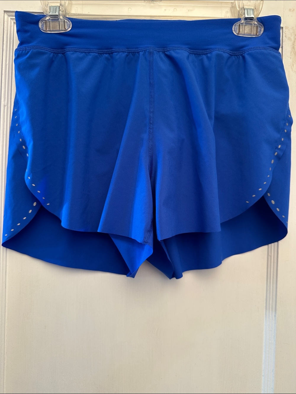 Women's Athletic Running Shorts - Bright Blue